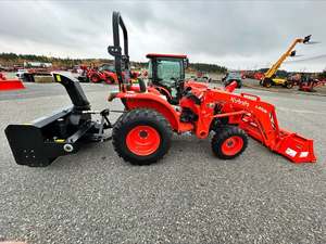 Tracteur à roues 4x4 série L02 L3302 et chargeur LA526 avec souffleuse à neige, moteur 37 CV, à vendre - Product Image 5