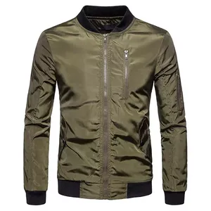 Chaqueta Bomber Ligera y Elegante para Hombre, Todas las Tallas, Corte Ajustado, Estilo Casual y Moderno, Chaqueta Multicolor para Hombre - Product Image 1