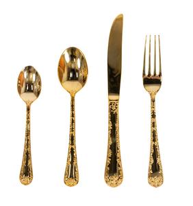 Ensemble de cuillères en laiton très vendu, ensemble de couverts en or, ensemble de couverts en laiton de qualité alimentaire nouvellement conçu, poli brillant - Product Image 1