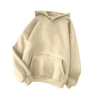 Sudadera con capucha de manga larga suave y Lisa para hombre con logotipo personalizado Sudadera con capucha de temporada de invierno Kangroo Pocket Casual Wear - Product Image 1