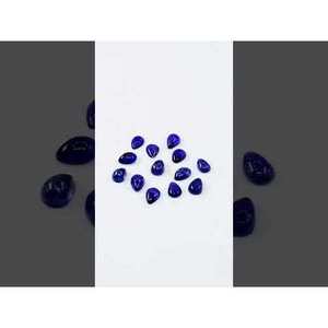 Material de Gemas Naturales: Zafiro Azul de Bangkok Calibrado en Forma de Pera de 5x7mm y 6x8mm, Piedra Lunar Arcoíris, Tanzanita, Peridoto y Ópalo - Product Image 3