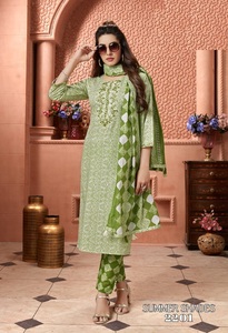 ชุดเคอร์ติสผ้าฝ้ายแท้พิมพ์ลาย - Product Image 4