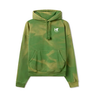 Custom Made Solid Winter Sun Faded Hoodies 100% Algodón Logotipo personalizado Forrado Ecológico - Product Image 1