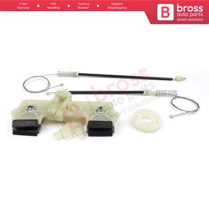 Juego de Reparación de Elevalunas Eléctrico BWR5332 Trasero Izquierdo para Fiesta MK6 CB1 CCN JA8 JR8 2008-2017 4/5 Puertas 1568451 Hecho en Turquía - Product Image 3