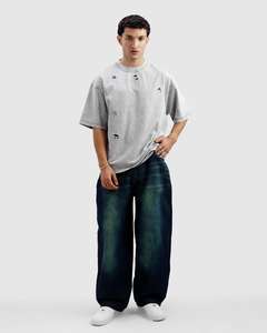 Camiseta con gráfico Vintage de lujo para hombre, camiseta suave con citas inspiradoras, estampado de moda, logotipo personalizado, traje de verano informal holgado - Product Image 4