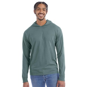 Sweat-shirt à capuche surdimensionné en coton et poly avec impression numérique pour hommes et femmes - Product Image 4