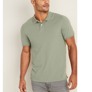 Camiseta Casual para Hombre, Personalizada, de Manga Corta, con Patrón Sólido, 100% Algodón, Anti-Pilling, Hecha de Tela de Punto Súper Suave - Product Image 1