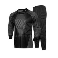 Uniforme rembourré de gardien de but avec panneaux renforcés pour la sécurité des hanches et des coudes Uniforme rembourré de gardien de but avancé