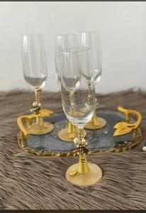 Copas de Vino de Cristal con Forma Perfecta, Diseño Moderno y Lujoso, Ecológicas y Sostenibles, que Garantizan Burbujas Duraderas para Todos - Product Image 4