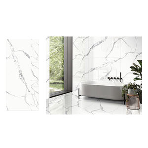 Design moderne 600x1800 Carreau de céramique brillant standard marbre blanc porcelaine pour sol intérieur - Product Image 1