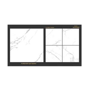 Azulejos esmaltados de mármol gris Niva de aplicación universal de 800x800mm para sala de estar y baldosas de porcelana de hotel del fabricante líder - Product Image 6