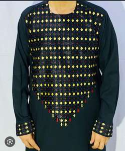 Wholesale Factory Manufacturer <b>Men's</b> Regular Fit Afghan <b>Waistcoat</b> For Sale New Stylish High Quality <b>Men</b> Afghan <b>Waistcoat</b> - Product Image 4