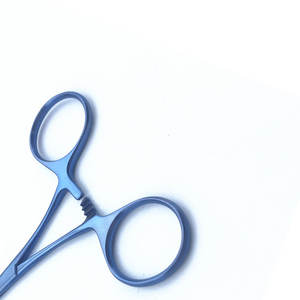 Ciseaux O' Shaughnessy de haute qualité, 11 pouces (28 cm), nouvelle arrivée, pinces courbées, poignée à anneau avec cliquet, acier inoxydable - Product Image 5