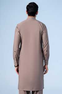 Meilleures ventes en gros de Shalwar Kameez pakistanais élégants costumes pour hommes Kurta Eid Shalwar Kameez été hiver costumes ethniques OEM - Product Image 3