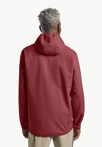 Vente en gros Veste Softshell de haute qualité Veste d'extérieur coupe-vent à capuche légère et respirante avec fermeture éclair pour hommes - Product Image 2
