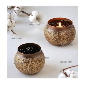 Set Of 2 <b>Silver</b> Color Iron <b>Candle</b> <b>Holder</b> Newest Design Round Shape <b>Candle</b> <b>Holder</b> For Wedding Decor Accessories - Product Image 5