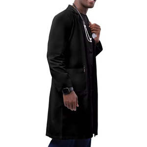 Bata de laboratorio médico Unisex de primera calidad para hombre, bata de médico de manga larga personalizada para Hospital, uniforme de enfermera profesional para laboratorio y Hospital - Product Image 6