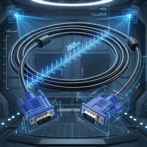 Cavo VGA maschio da 1,5 metri nuovo di zecca per laptop, PC e proiettore - Product Image 4