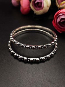 Brazalete de aspecto plateado de latón puro para fiesta, pulsera oxidada de tamaño libre que se puede abrir, producto a granel hecho a mano ajustable - Product Image 2