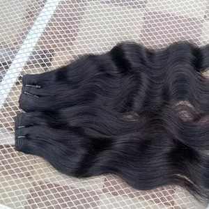 Venta al por mayor auténticas extensiones de cabello virgen indio doble tirado cierres peluca cabello humano suministro de fábrica - Product Image 2