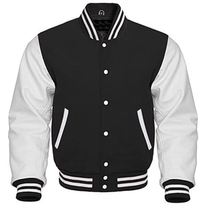 แจ็กเก็ตบอมเบอร์ซาตินสำหรับผู้ชายเสื้อแจ็กเก็ตหนังขนเป็ด - Product Image 3