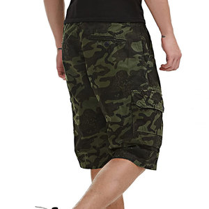 Shorts cargo pour hommes à taille élastique et coupe ample, vente en gros, shorts cargo pour hommes sur mesure, grandes tailles, pour usage décontracté - Product Image 5