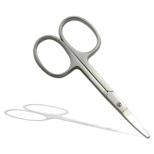 Ciseaux à ongles professionnels durables en acier inoxydable à lame courbée avec trou carré pour la beauté et le soin des ongles, prix compétitif - Product Image 3