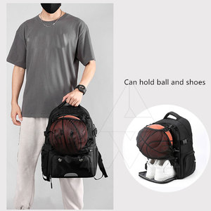 Color sólido Nueva llegada Bolsa de jugadores de baloncesto Material duradero Bajo MOQ Bolsa de jugadores de baloncesto - Product Image 6