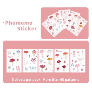 สติกเกอร์ตกแต่งเห็ด phomemo โปร่งแสง - Product Image 5