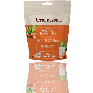 Poudre de Lait de Noix du Brésil Sucrée Terramazonia 425g (15 oz) Sous Vide, Végétalienne, Sans Gluten, Sans Produits Laitiers, Pour Enfants et Adultes - Product Image 2