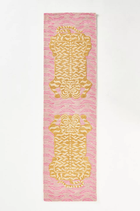 พรมขนแกะลายเสือพรมขนนุ่มและทนทานสำหรับห้องนอนและห้องนั่งเล่นที่ทันสมัย - Product Image 4