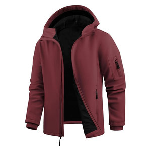 <b>Lightweight</b> Men's Vintage <b>Denim</b> Softshell Windbreaker <b>Jacket</b> Stand Collar Waterproof Eco-Friendly Custom Casual Sports Winter - Product Image 1