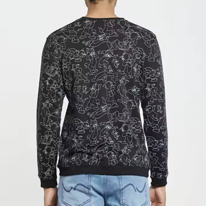 Sudaderas con Cuello para Hombre con Logotipo Personalizado Más Vendidas, Ropa Urbana de Secado Rápido, Cómodas Sudaderas Básicas para Hombre de Algodón Combinado - Product Image 3