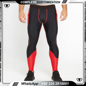 Haute qualité hommes BJJ Spats formation chaude nouveau gros Sublimation complète Gym Fitness Style décontracté coton Spats taille élastique - Product Image 3