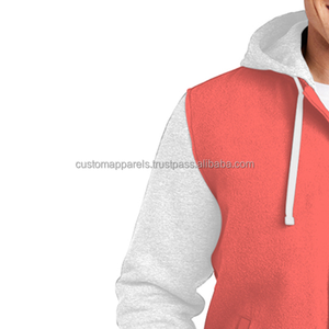 Heavyweight cotton fleece <b>varsity</b> <b>jacket</b> oversized streetwear warm winter style for custom brands - Product Image 3