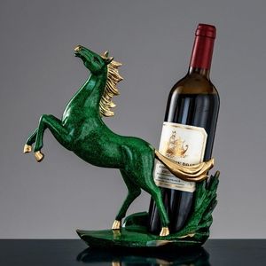 Porte-bouteille de vin moderne en aluminium doré, vintage, écologique, à motif floral, capacité de 3 L, support décoratif pour table de fête - Product Image 2