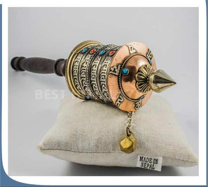 ล้อสวดมนต์ทิเบตขนาดเล็ก โอม มณี - Product Image 3