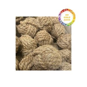 Balle à mâcher durable en fibre de noix de coco Jouet naturel écologique pour animaux de compagnie du Vietnam Conception durable faite à la main pour la récréation des chiens - Product Image 4