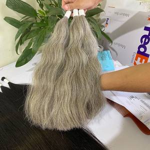 Best High Quality Loose Deep Wave Human Hair Extensions Natural Straight Balayage Highlights Super Double Drawn Colorful Bundles - Product Image 5