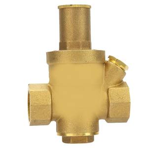 Vanne de réduction de pression manuelle en laiton forgé de haute qualité PN1.6 à ressort avec bonnet vissé pour le traitement de l'eau OEM ODM - Product Image 4