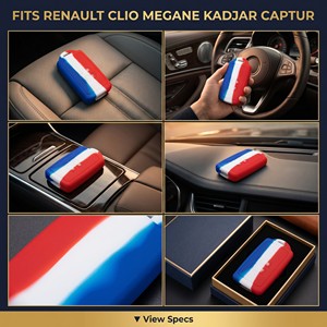 Housse de clé en silicone souple pour <span class=keywords><strong>Renault</strong></span> Clio Megane Kadjar Captur 1,<span class=keywords><strong>7</strong></span> mm, qualité alimentaire, couleur vive, antidérapante, OEM, personnalisée en usine - Product Image 3