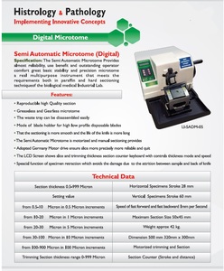 Erma <span class=keywords><strong>ROTARY</strong></span> <span class=keywords><strong>microtome</strong></span> cho độ chính xác mô sectioning cho mô học bệnh lý phòng thí nghiệm - Product Image 5