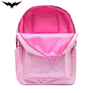 Stylish Women's Waterproof Dance <b>Backpack</b> Glitter Material with Padded Back and Adjustable Straps Lightweight for Sports - Product Image 2