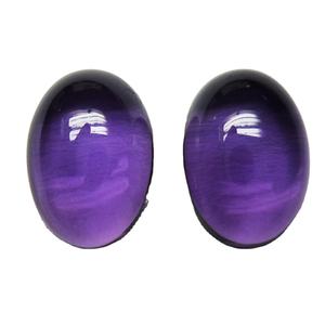 ราคาขายส่ง อัญมณีทรงรีแบบคาโบชอง คุณภาพเยี่ยม ด้านหลังเรียบ ขนาดมาตรฐาน ฟรีไซส์ สีม่วง หินอะมีทิสต์จำนวนมาก - Product Image 5