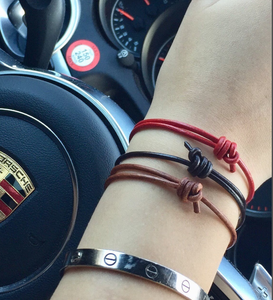 Family <b>Bracelet</b>, <b>Adjustable</b> <b>Bracelet</b> with Sliding Knots. Nautical Rope <b>Bracelet</b>, Surfer <b>Bracelet</b> - Product Image 2