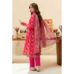 ชุดสูทผ้าลอนพิมพ์ลาย 3 ชิ้นสำหรับผู้หญิง รุ่น SD-52204 ชุดพิมพ์ลายสวยหรูสำหรับออกนอกบ้านในฤดูร้อน - Product Image 2