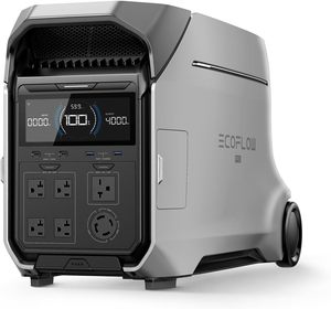 Ventes certifiées pour la station d'alimentation portable DELTA PRO 3, batterie LFP 4096Wh extensible jusqu'à 48kWh, sortie AC 120/240V 4000W, solaire - Product Image 1