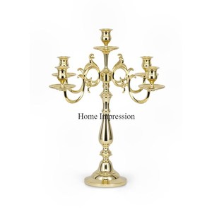 Entièrement couleur noire couleur poudre métal robuste vente chaude moderne Art créatif Table pièce maîtresse décoration de mariage et fournitures - Product Image 2