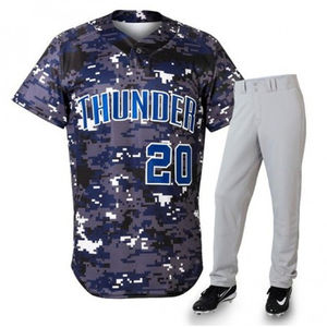 PromotionPersonnalisé Grande Taille 5x Maillot de Baseball par Sublimation Uniformes de Softball pour Hommes vierges - Product Image 2