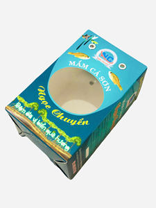 Spécialité locale Premium Design élégant Boîte de papier de sauce de poisson fermentée Impression de haute qualité Matériau durable Protection optimale - Product Image 4